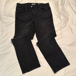 Warp + Weft Black Straight Men's Jeans 34x34